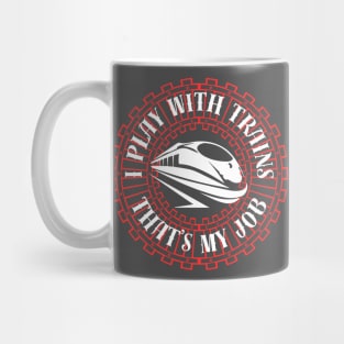 I Play With Trains Loco Mug